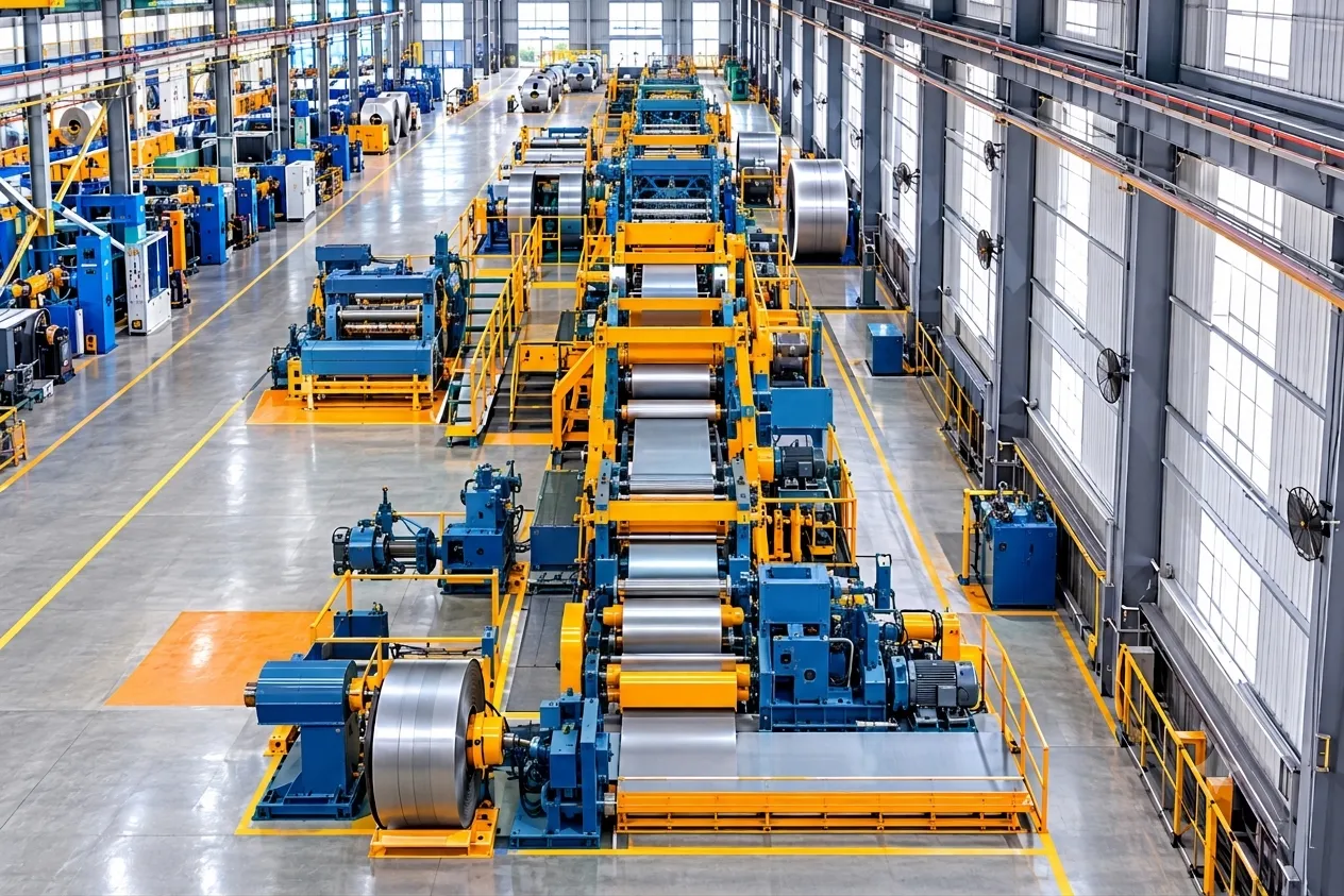 GIA CÔNG XẢ BĂNG THÉP CUỘN