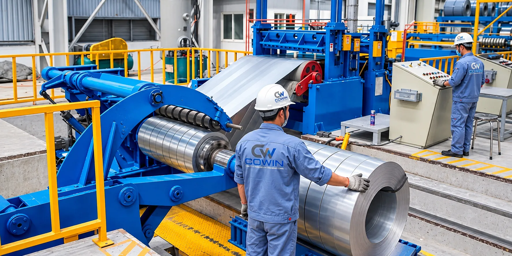 GIA CÔNG XẢ BĂNG THÉP CUỘN